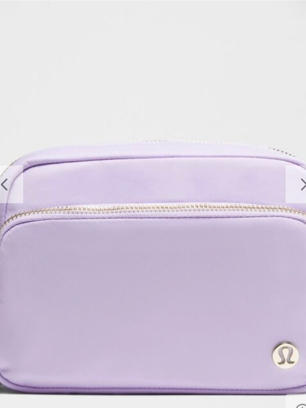 Lululemon Everywhere Crossbody Bag 2L Metal Hardware in Frosted Lavender